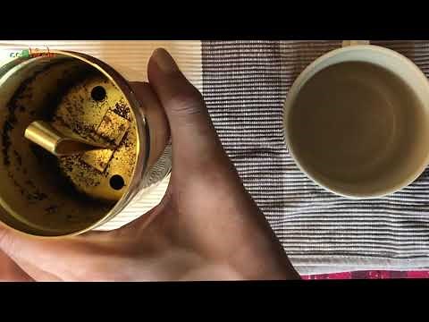 How to make a traditional cup of south Indian coffee (Brass Filter Coffee Maker for Your Home)