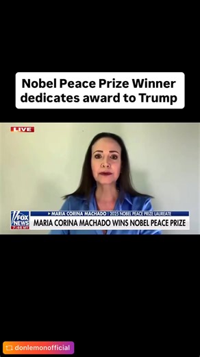NO IT IS NOT AI 🤖 SHE REALLY DID IT🤬 What do you think of the dedication? I think the Nobel peace prize committee should rethink their award 🎥 @donlemonofficial | Denise Williams