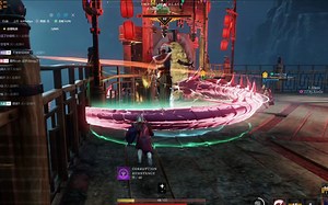 New World MMORPG（美洲新世界）：65级高级地图手持夜明珠，神龙盘身62级女BOSS已击杀，肉剑盾 冰法第一视角