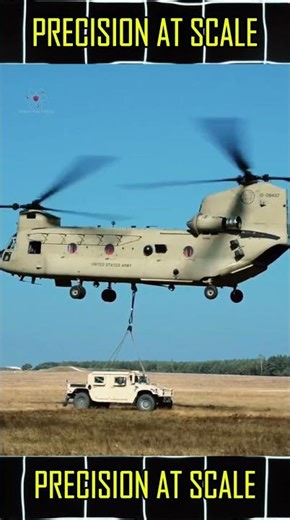 Inside a CH-47 Chinook Sling Load Op#USArmy #Chinook #SlingLoad #Aviation #MilitaryAction