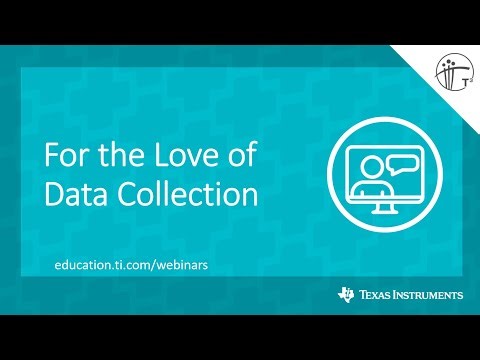 Webinar: Data Collection Using Your Students as Lab Equipment