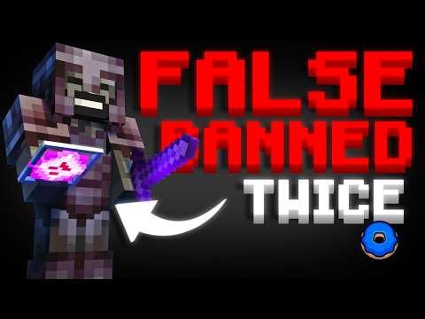 I got Falsebanned TWICE on Donut SMP..