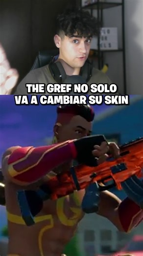 TheGrefg is going to change his Fortnite skin and... 🤫#shorts