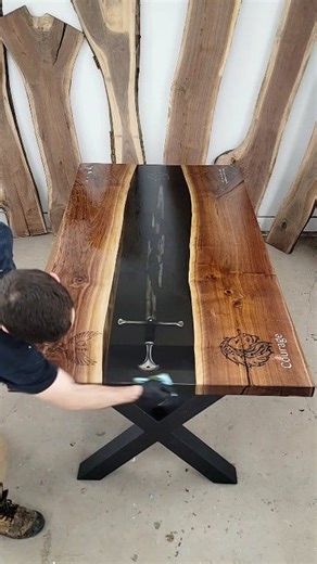 Lord of the Rings: Shards of Narsil Table 🌋 Link In Bio For A Table Quote 👆 . #epoxy #epoxytable #woodworking #lotr #lordoftherings #lordoftheringsart #lordoftheringsedit #airbrush #lotrfan #shardsofnarsil #theshire #bookaholic #bookworm #fantasy #fantasyart #fantasybooks #giftidea | Backyard Resin