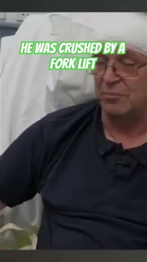 fork lift accident he was Crushed