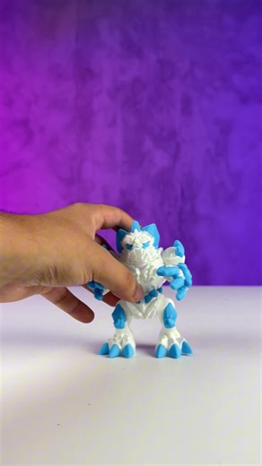 The Ice Golem! ❄ #3d #3dprinting #3dprint #3dprinter | Stlflix