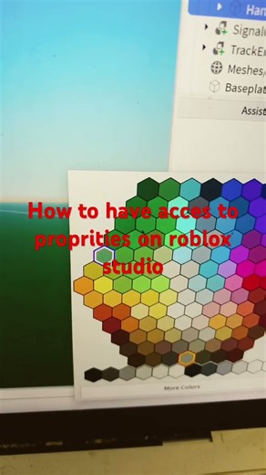 How to have acces to proprities on roblox studio ! #roblox #tutorial #robloxtutorial #robloxstudio