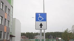Parking Sign Marks Space for People with Low Mobility Stock Video - Video of disabled, respect: 387372037