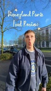 Disneyland Paris Food Review ⭐️🎢🩷 #disney #foodreview
