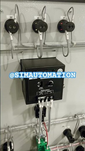 PLC control panel by Dynamic Engineering & Programming by ‪@simautomation‬ #trending #panel #plc #2026