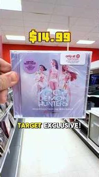 Target Exclusive KPOP DEMON HUNTERS CD Unboxing (There’s Photo Cards?!) 😯🔥