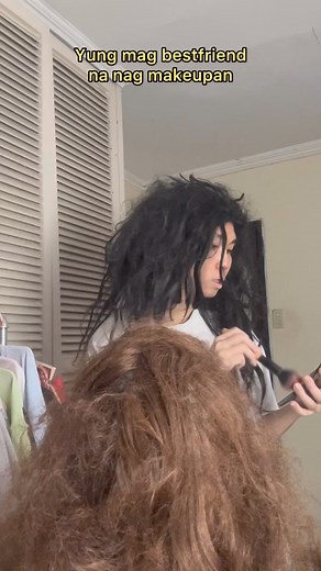 3.4M views · 144K reactions | Yung mag bestfriend na nag makeupan. Salamat sis pinaglow up mo ko | Sassa Gurl | Facebook