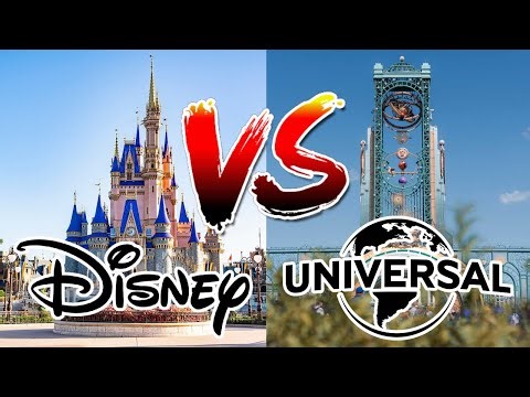 Disney Vs Universal - BEST RIDES Tournament