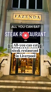 [SAVE FOR LATER] An all-you-can-eat steak restaurant? Yes, please!😍 (🎥 by @lotteboo3 on TT ) 📍@fazenda.group #mysecretliverpool #liverpool #foodanddrink | Secret Liverpool