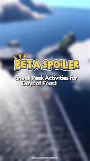 BETA SPOILER | Sneak Peek Activities for Days of Feast 2025 ❄️⛷️ #daysoffeast #skychildrenofthelight #skycreatortroupe