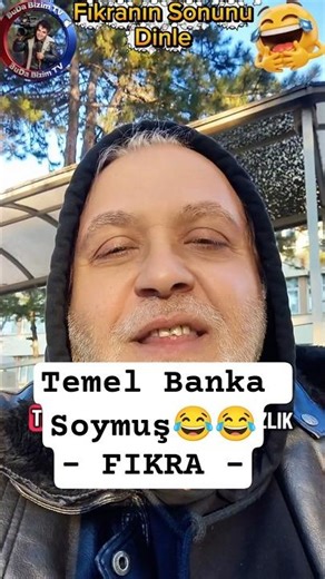 Listen to the end of the joke: "Temel robbed the bank, now he's waiting for the news!" 😂 #joke #c...