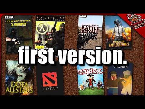 games that started as mods...