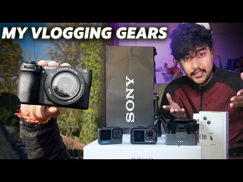 My Motovlogging & Vlogging Gears 🎥 | iPhone 13, GoPro 11 and Sony 6700