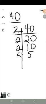 Prime Factorization in 10 seconds #PrimeFactorisation #MathShorts #maths