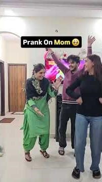 Prank Gone wrong ! 🤣 #comedy #mother #maa #family
