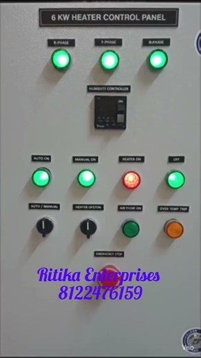 Thyristor Control panels Heat Control panel 6kw Heater control panel 6kw humidity controller #reel