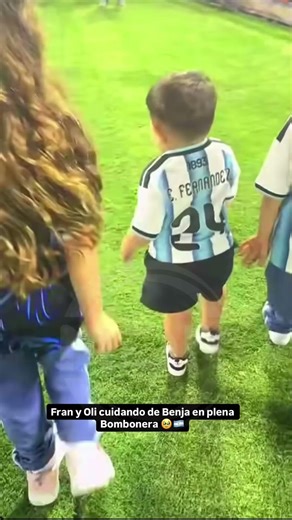 Francesca De Paul cuidando a Benja Fernandez 😍 #benjafernandez #enzofernandez #rodrigodepaul #depaul