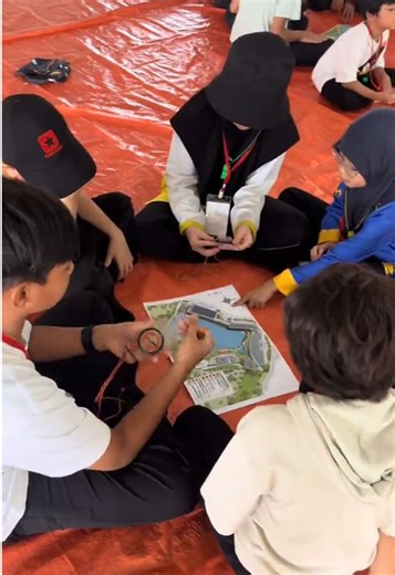 Barang basic survival & cara guna kompas 🏕️ #fyp