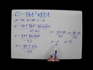 Quadratic Applications Tutorial