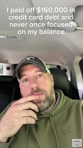 Paid off $160,000 in credit card debt. No budget. No lifestyle changes. Just minimum payment divided by balance on every card. Highest percentage goes first. That minimum drops next month. Free calculator in the link does it automatically in 30 seconds. #creditcarddebt #debtefficiencymethod #debtfree #personalfinancetips #credittips