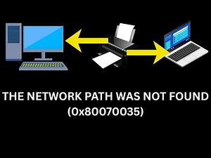 Fix “The Network Path Was Not Found” Error 0x80070035 in Windows 11 Pro (100% Working)