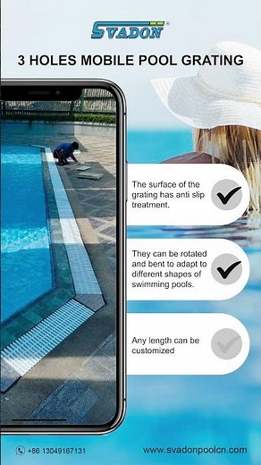 Svadon Swimming Pool Grating