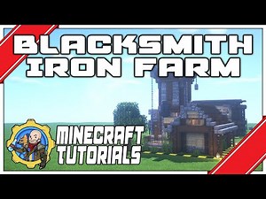 Blacksmith Iron Farm Build | Minecraft Turotials Java Edition 1.16+