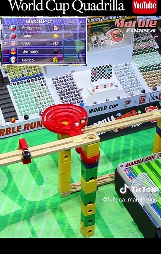 Fubeca's Marble Runs no TikTok