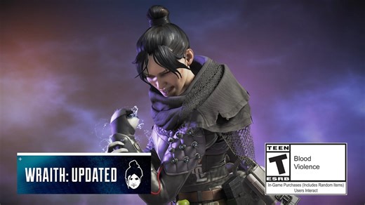 In case you missed it: Wraith got an upgrade.Shorter cooldowns. More time in the Void. New ways to reposition.Good luck catching her.