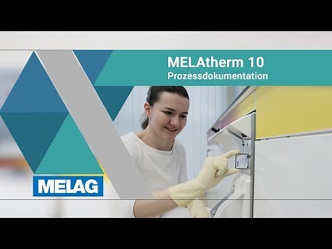 Prozessdokumentation des RDG | MELAG MELAtherm 10 Tutorial