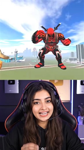 Giant Deadpool Cheat Code 😱 Indian bike driving 3d #viral #shorts #cheatcodes #indianbikedriving3d