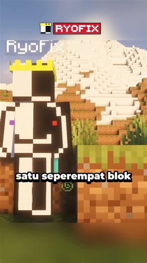 Ternyata Steve Bisa Loncat LEBIH TINGGI Dari Michael Jordan😮 #minecraft #shorts