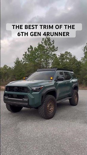 Is this the best trim package for the 6th gen 4Runner? We think so! The TRD Off-Road Premium Hybrid.