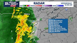 15K views · 65 reactions | RADAR UPDATE (WED 1:40 AM) | A line of heavy rain & high winds was moving ENE across Loudon and Monroe Counties. Winds in excess of 60mph+ are expected to impact areas from near Greenback down to Tellico Plains, with damaging winds & power outages possible. Stay safe! | WBIR Weather | Facebook