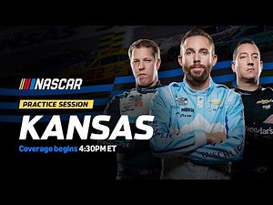 LIVE NASCAR CUP SERIES PRACTICE | Kansas | Prime Video