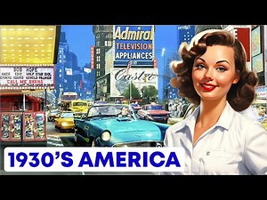 1930s American Life in Color: A Rare Depression-Era Glimpse