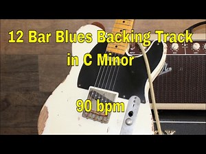 12 Bar Blues in C Minor. 90 bpm