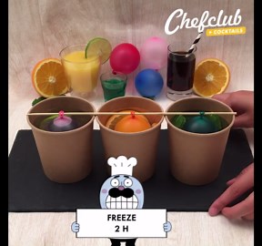 Exploding Cocktail Cups