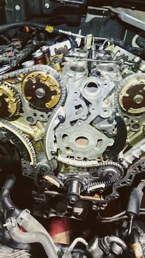 timing synchronized caddi sts 3.6l #timingchain #caddieissues