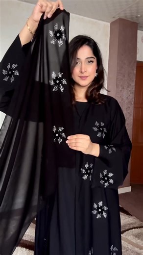Isma Imran | My first ever abaya launch @isma.collectionn and am so excited to share it with u guys! ✨ may Allah give barakah into my this tiny... | Instagram