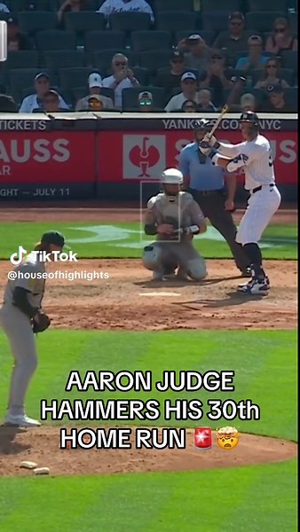 Aaron Judge's Epic 30th Home Run Highlights