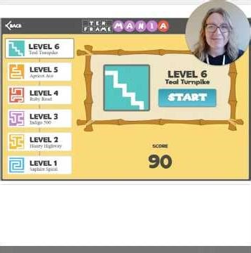 Ten Frame Mania Level 6 Math Challenge