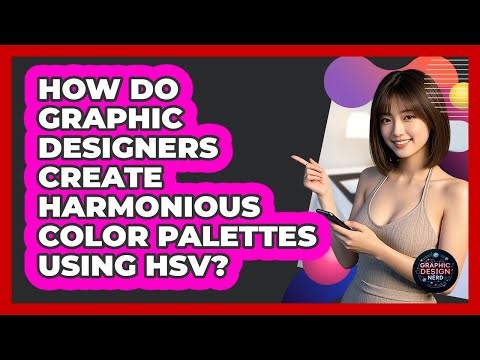 How Do Graphic Designers Create Harmonious Color Palettes Using HSV? - Graphic Design Nerd