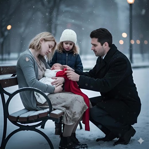 “Daddy… her baby is freezing.” How a Single-Father CEO and His Little Girl Saved a Homeless Mother The night Jonathan Reed learned that success could still leave a man empty was the same night his daughter tugged on his sleeve and changed three lives forever. Snow drifted down in soft, relentless sheets over downtown Boston, muting the city into something quieter, lonelier. Streetlights cast pale halos on the sidewalks, and the wind off the harbor cut through coats like a blade. Jonathan adjuste