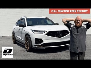 2023 Acura MDX Type S Full Function Werk Exhaust